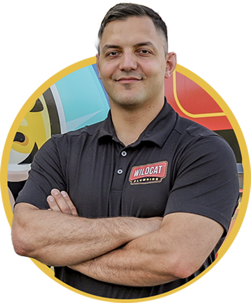 Camilo, owner operator of Wildcat Plumbing